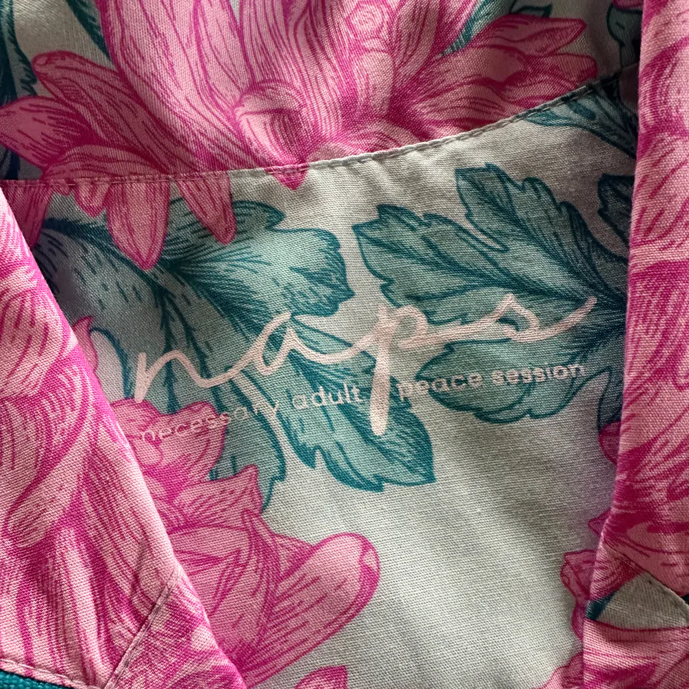 Pijama feminino Bouquet Celeste manga curta e calça - Imagem 3