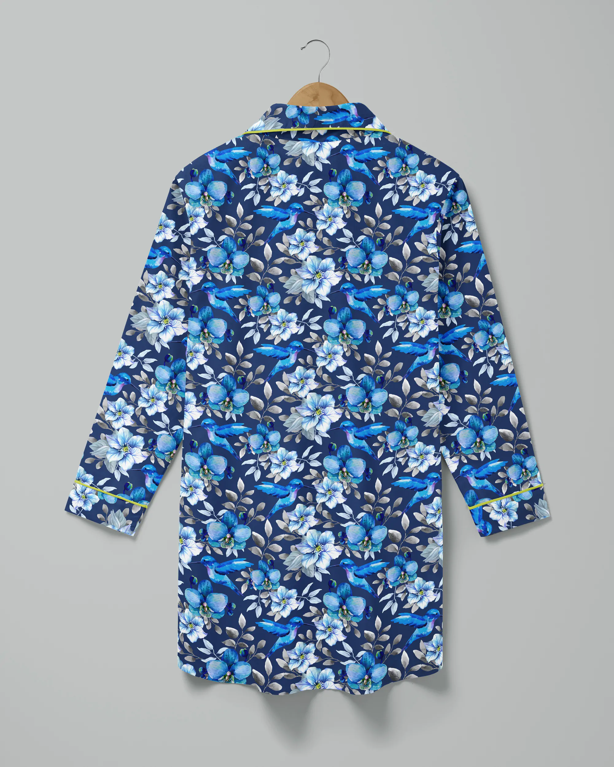 Camisola feminina Azul Silencioso - Imagem 4