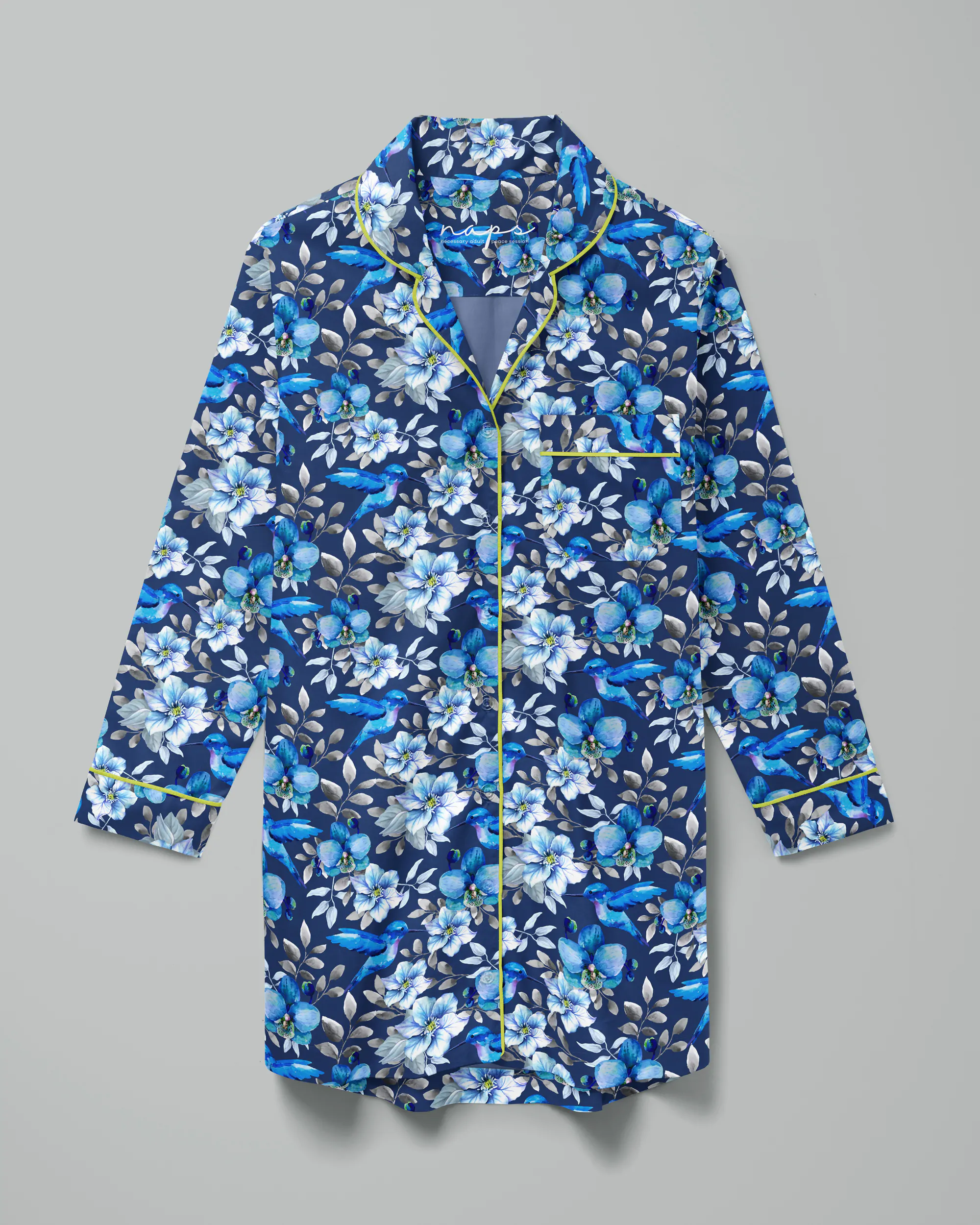 Camisola feminina Azul Silencioso