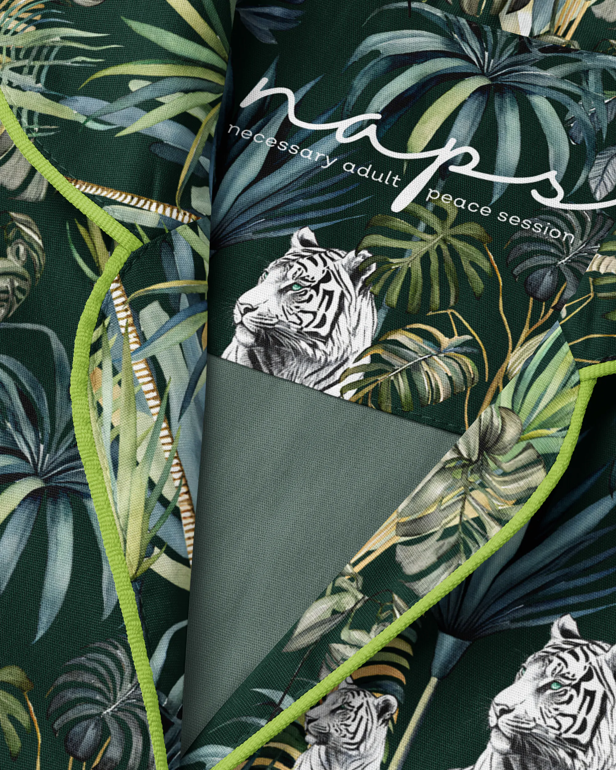 Pijama feminino Natureza Selvagem manga curta e calça - Imagem 8